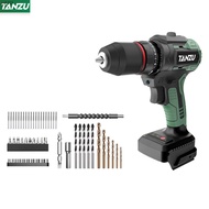 Drills Brushless Motor Drill Hammer 80NM Impact Cordless Electric Driller Screwdriver Fit For 18V Ba