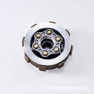 FW Motorcycle 6 Column Enhanced Clutch 6pcs Friction Disc Center Outer Clutch Assy For CG 250 200 CG
