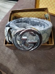 100%，正品全新Gucci 皮帶
