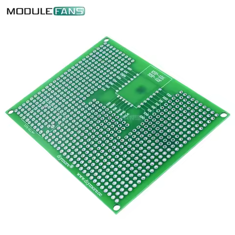 7x9CM 70X90mm Prototype PCB Breadboard Board For ESP8266 ESP-12F ESP-12E ESP12 ESP32 ESP-32S Double 
