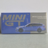 Mini GT BMW M3 Competition Touring Portimao Blue Metallic