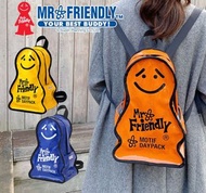 日本 Mr. Friendly 背包 Size: 20 x 32 x 13 cm $495/個 日本直送, 下單後約二至三星期到貨 順豐到付