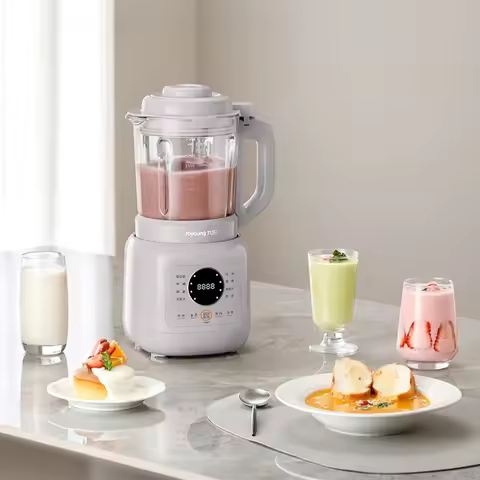 Quiet-Cabin P325 Blender 2025: Fully Automatic Household Grains, Soy Milk & Juice Processor