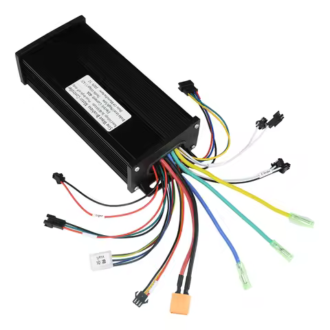 1000W-2000W Electric Vehicle Controller 36V 48V 52V 60V Sine Wave Three-Mode Brushless Motor Control