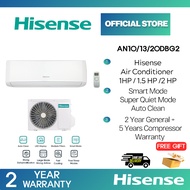 Hisense Air Conditioner(1.0/1.5/2 HP)Non-Inverter Multiple Purification Technology Aircond AN10/AN13/AN20DBG2 空调 冷气