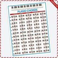 [leipupa] Practice Piano Chords Piano Class Large Wall Poster Large : 570x410mm/22.44x16.14inch smal