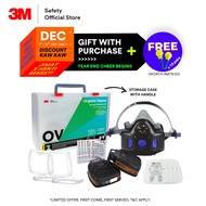 {VALUE DEAL} 3M™ Secure Click Professional Painter Respirator Set HF-800SD Series [1 set] PSD_ RR_