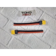 Amass XT60 Male Connector w/ Wire 12 AWG