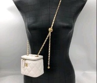 全新Chanel bag 金球白色方盒(極難買VIC級別)