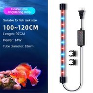 LED Fish Tank Lamp Lighting Waterproof Full Spectrum Enhanced Brightness Bright and Color Dual-purpo
