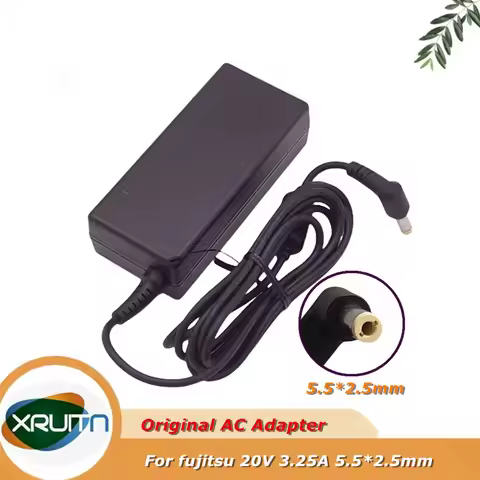 Genuine PA-1650-65 ADP-65HB 65W AC Adapter Charger AD For Fujitsu SIEMENS 20V 3.25A S26113-E519-V55 