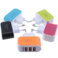 Kepala Charger 3 Port USB 3.1A Fast Charging / Kepala Adaptor 3 Port USB / Batok Charger 3 Port USB