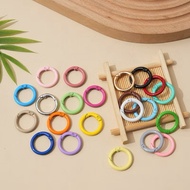 50 Pcs Round Beads RING O Mixed Colors