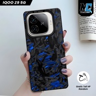 IQOO Z9 5G Premium Hologram IMD Casing - Softcase IMD hybrid Motif Carbon UV Printing IQOO Z9X 5G | 