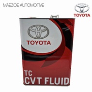 Toyota ATF CVT TC Auto Trans Fluid Gear Oil (4L) - For Wish 2.0 Estima ACR50 Alphard Vellfire