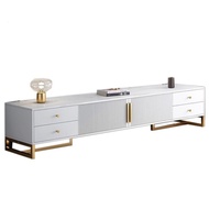 TV Console Light Luxury TV cabinet Nordic style cabinet modern simple living room household small family tea table TV cabinet floor cabinet