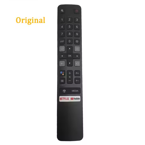 New Original RC901V FMR1 For TCL Bluetooth Voice LCD LED TV Remote Control Netflix Youtube 32S6500 4