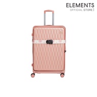 ELEMENTS Tsa Lock Luggage Strap Adjustable Length Can Be Used With All Types Of Luggage. Pink Dog Pa