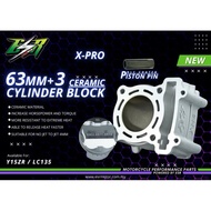 REDLEO ESR CYLINDER CERAMIC BLOCK KIT X2-PRO 57MM/60MM/63MM/65MM/68MM/70MM/72MM/74MM/76MM Y15ZR/LC13