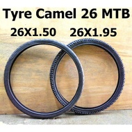 Tyre Tube Bicycle MTB Camel 26X1.50 26X1.95 Tayar Tuib Basikal Mountain Bike 26 Inci Jenama Camel