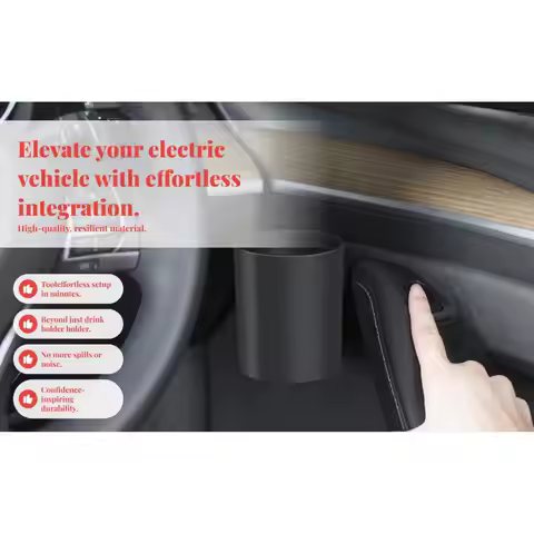 2x Door Cup Holder Modification for Model 3 Model Y Accessories