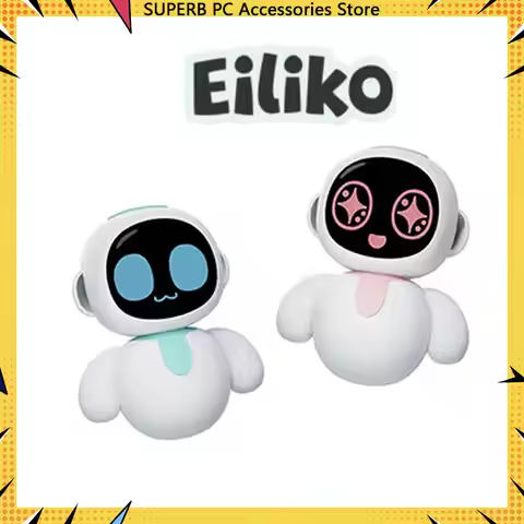 Eiliko Smart Robot Portable Emotional Interaction Companion Robots Mini Eilik Ai Chat Robot Long Bat