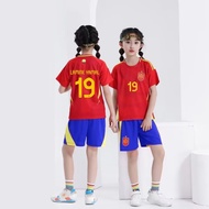 2025 New Season Spain jersey kids set baju jersi Yamal budak baju sukan grade AAA jersi murah baju b