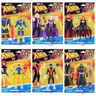 全新現貨 Marvel Legends X戰警 獨眼龍 萬磁王 琴葛雷 暴風女 藍魔鬼 X-Men 復古吊卡 6隻一組