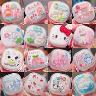 Case For Redmi Buds 6 Play Transparent 3D Cartoon With Pendant Earphone Cover For Redmi Buds6 Play o