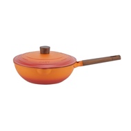 Shogun Wok with Cast Aluminium Lid 28 x 9cm, 4L