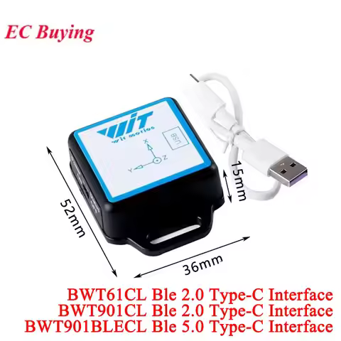 BWT61CL BWT901CL BWT901BLECL Bluetooth-compatible BLE 2.0 5.0 9 6 Axis Sensor Tilt Angle Inclinomete