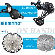 SHIMANO Deore SLX M7100 1X12S Groupset 12V Shift Lever Rear Derailleur for Mountain Bike Flywheel 10
