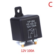 Yidibai รีเลย์สตาร์ทรถ100A 200A รีเลย์สตาร์ทกระแสไฟแรงสูง12V 24V