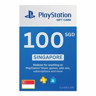SG-PlayStation store Gift Card—SGD$100 PSN gift crad PSN Crad