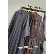 Ney abaya abaya dress beautiful abaya dress Eid dress 2026 striped abaya dress striped abaya dress