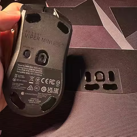 1 Set Ultraglide Glass Mouse Skates Feet For Razer Viper Mini SE Signature Edition MINISE Same Model