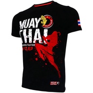 Hot Sale VSZAP-MMA Muay Thai Boxing Shorts, ThaiPattern Sport T Shirt, Training Wear, Breathable Clo