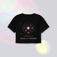 Coldplay Croptee | Coldplay Band Croptee | Coldplay Croptop | Crop Top | Oversized Crop T-Shirt| Col