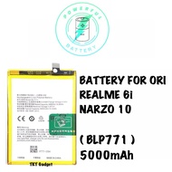 BATTERY FOR REALME 6i / NARZO 10 (BLP771) 5000mAh