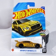 DIECAST HOTWHEELS REAL CARS 2018 BENTLEY CONTINENTAL GT3, HOTWHEELS BENTLEY
