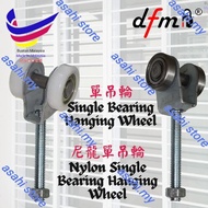 (2pc 6200 Bearing) Hanging Sliding Gate Bearing Roller/ Gantung Pintu Gelongsor Besi