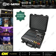 C-MAX BMX-8 8 Channel Powered Mixer