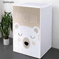 Qukkujzo Durable Washing Machine Cover Waterproof Dustproof For Front Load Washer/Dryer SG