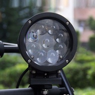 TẶNG CHỐNG ĐỔ TRÒN TRƠN - Đèn trợ sáng L9X với ánh sáng xa - siêu sáng OX217