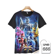 3d Printed Children's Miniforce T-shirt TV Series Cartoon T-shirt LP3D-666
