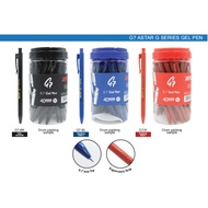 G7 ASTAR G SERIES GEL PEN 1 pcs (BLACK 0.7 /BLUE 0.7 / RED 0.7)