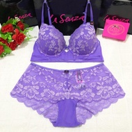 La Senza Original Bra Set Diva No Push Up Size 32C/XS 34B/S 11170036