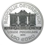2011 Austrian Philharmonic 1 oz .999 Silver Coin BU 1oz