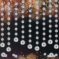 [in stock] Disco Glossy Mirror Ball Hanging String Disco Theme Birthday Party Christmas Ball Pendant