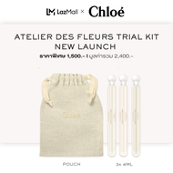 Try&Buy Chloé Atelier des Fleurs Discovery Kit - Sandal Wood 4ml + Iris 4ml + Ylang 4ml + pouch